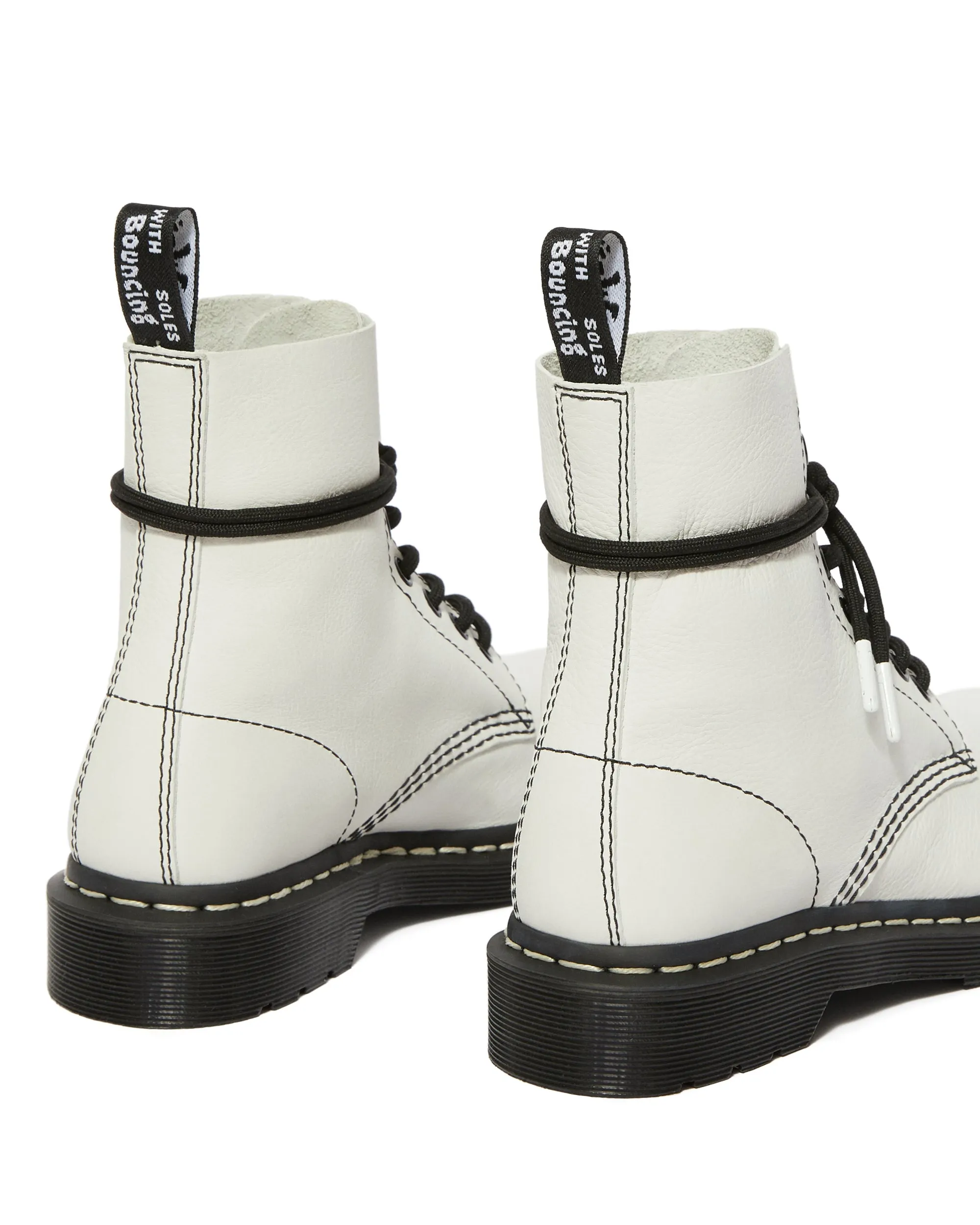 1460 Pascal BW Optical White Virginia Boots