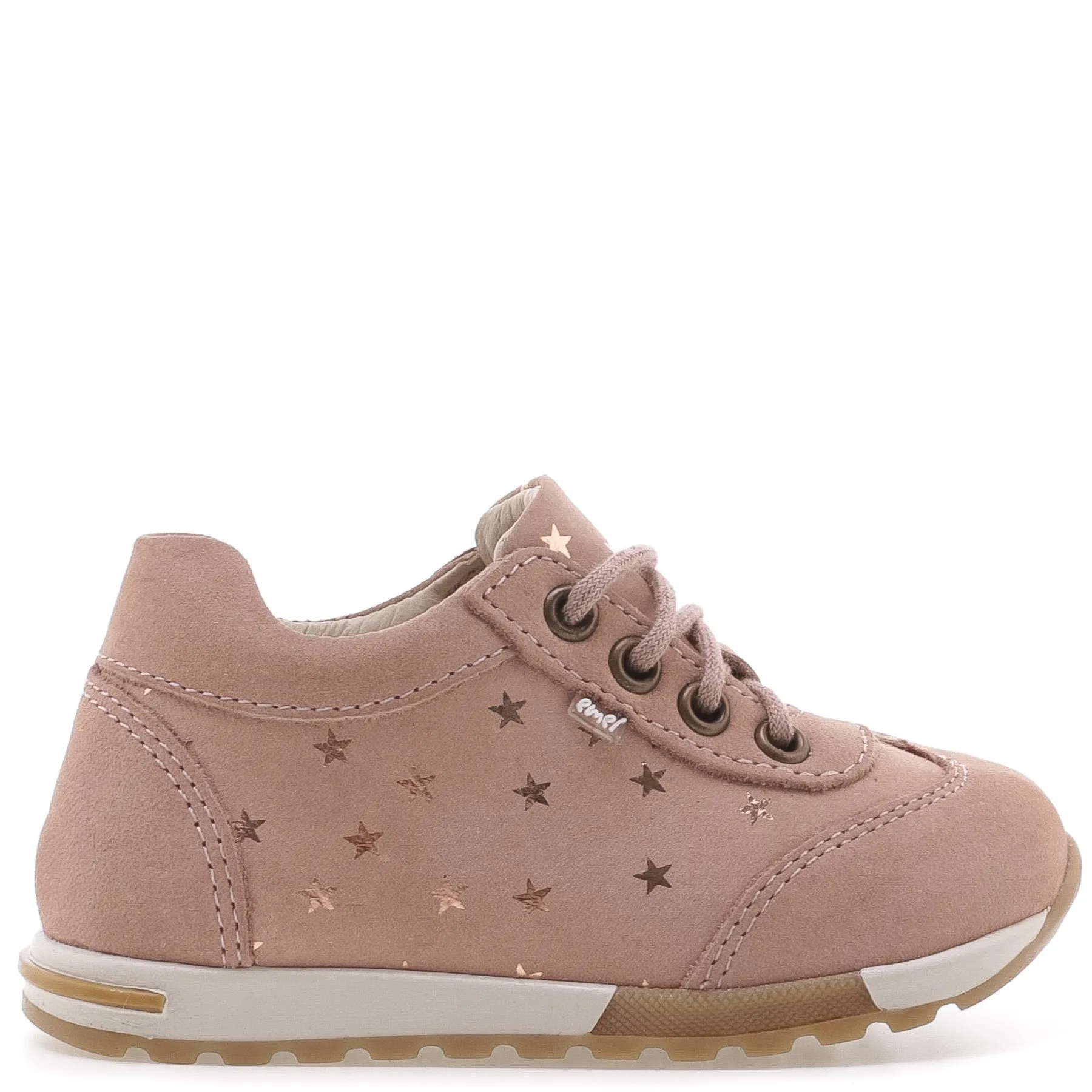 (2176-19) Emel light pink stars Trainers