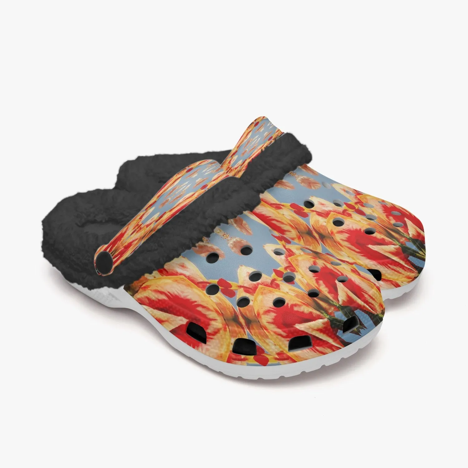 475. Lined All Over Printed Clogs