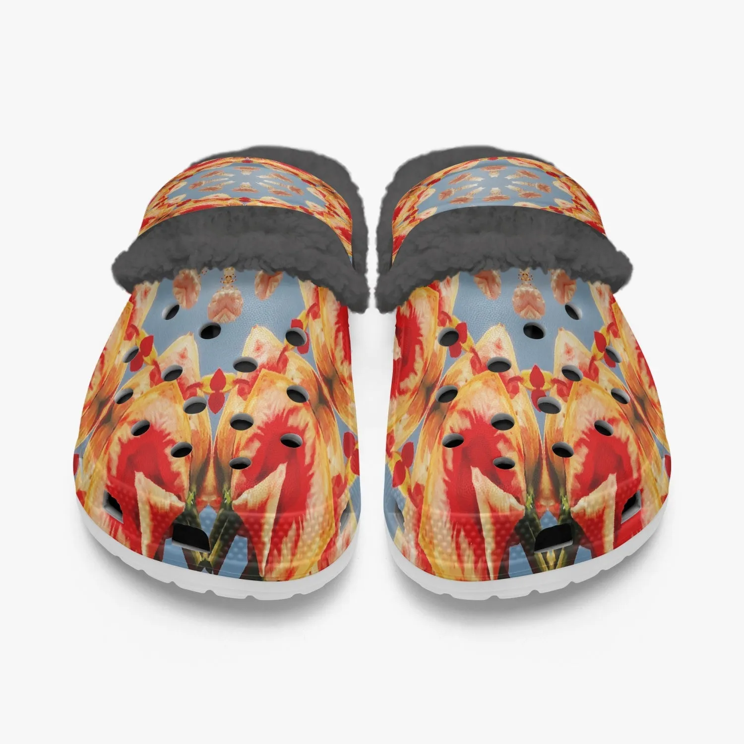 475. Lined All Over Printed Clogs