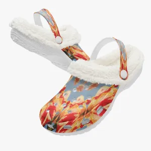 475. Lined All Over Printed Clogs