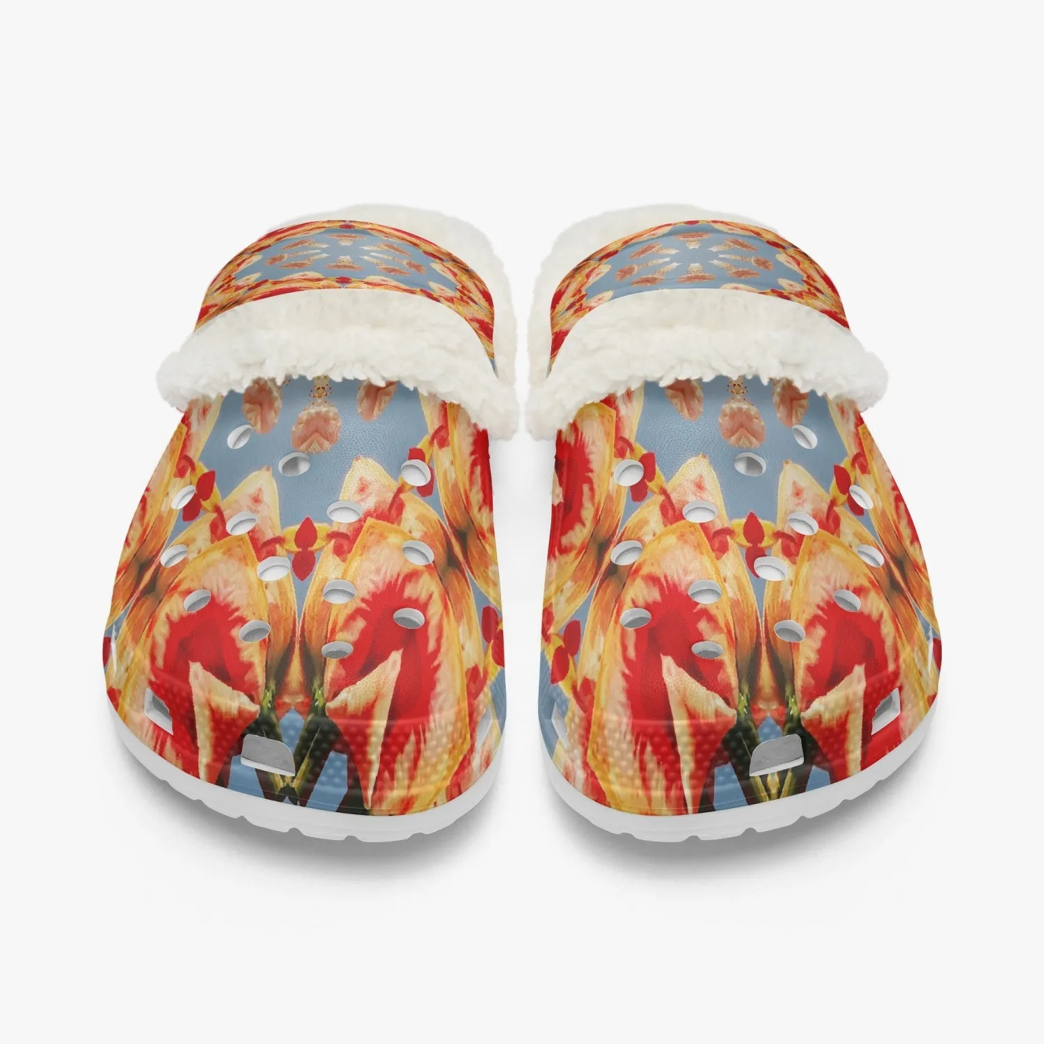 475. Lined All Over Printed Clogs