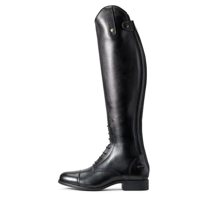 Ariat Ladies Heritage Contour II Field Zip Long Riding Boot Black