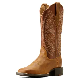 Ariat Women's Round Up Ruidoso | Pearl/Burnished Chestnut