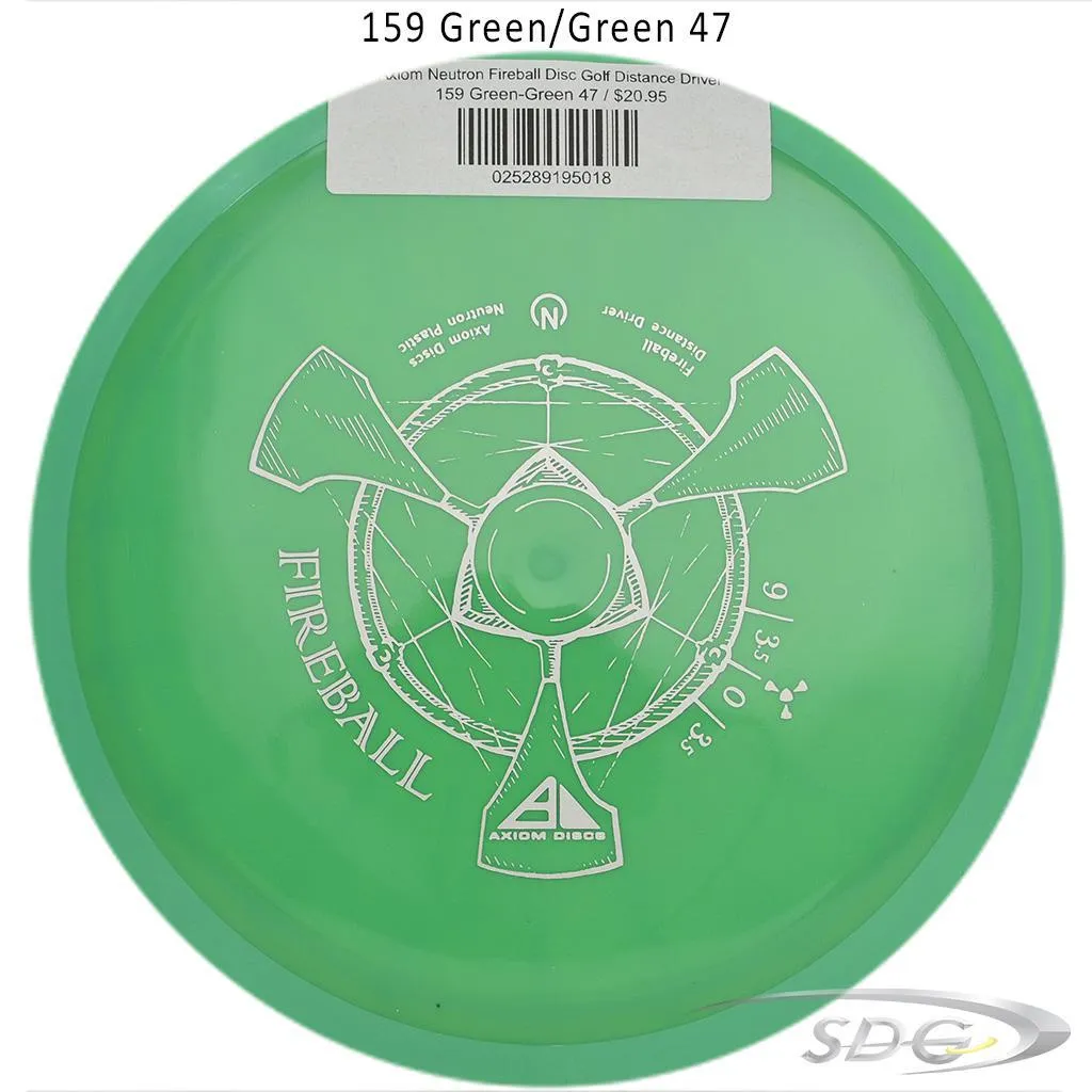 Axiom Neutron Fireball Disc Golf Distance Driver