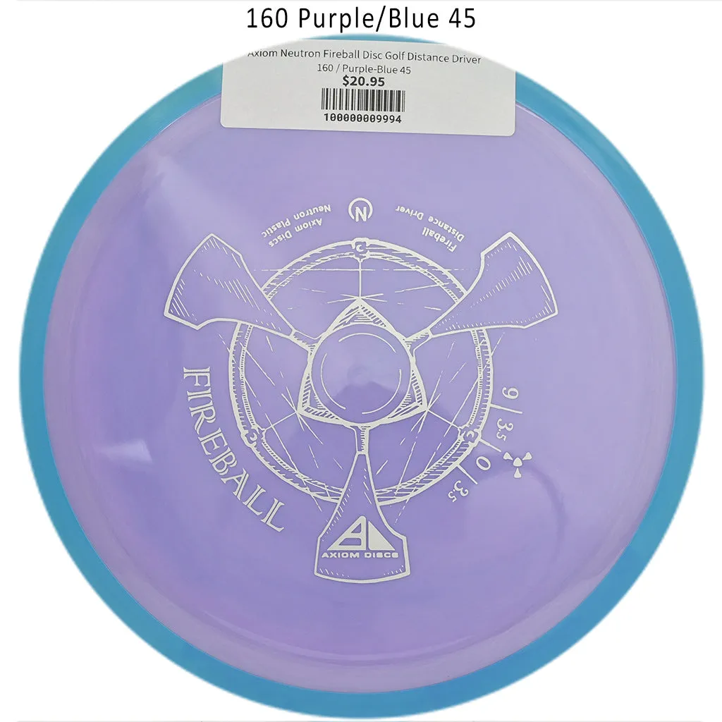 Axiom Neutron Fireball Disc Golf Distance Driver