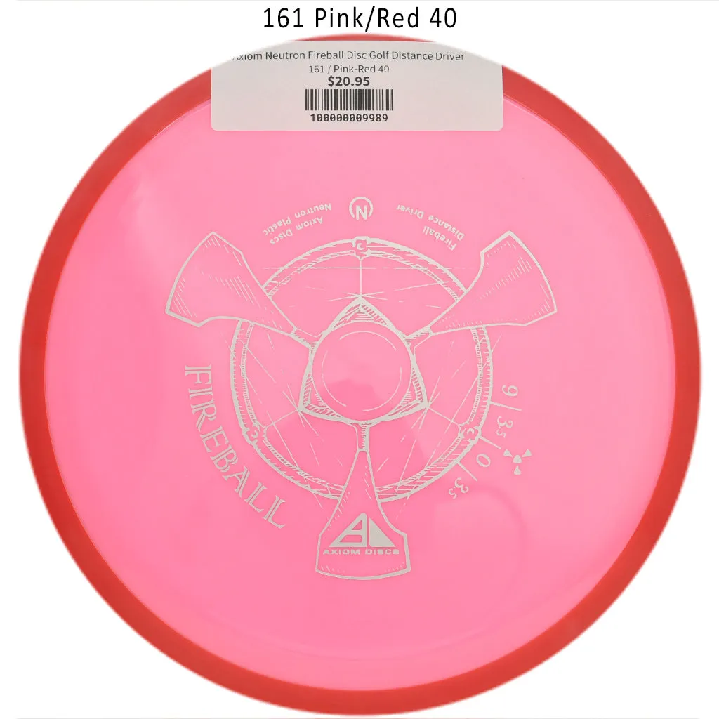 Axiom Neutron Fireball Disc Golf Distance Driver