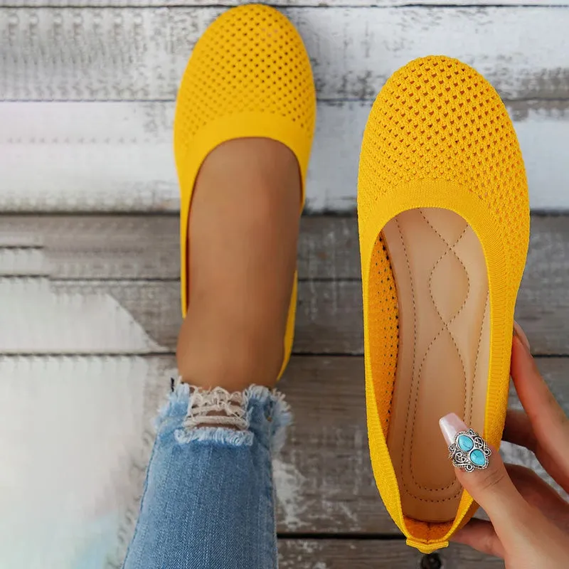 Casual Breathable Mesh Flats