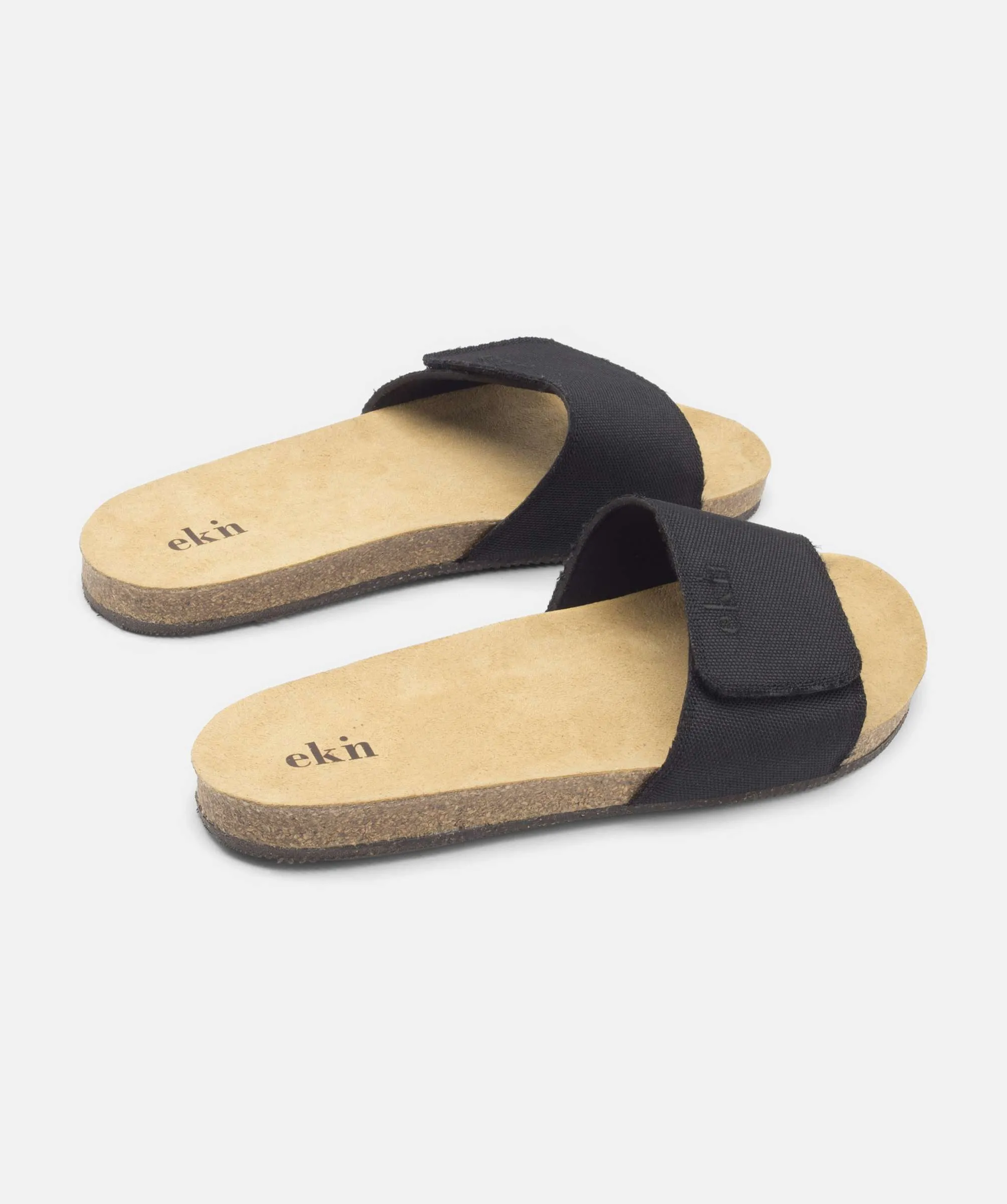 Coconut Slide Sandal In Black - Sizes 36-43