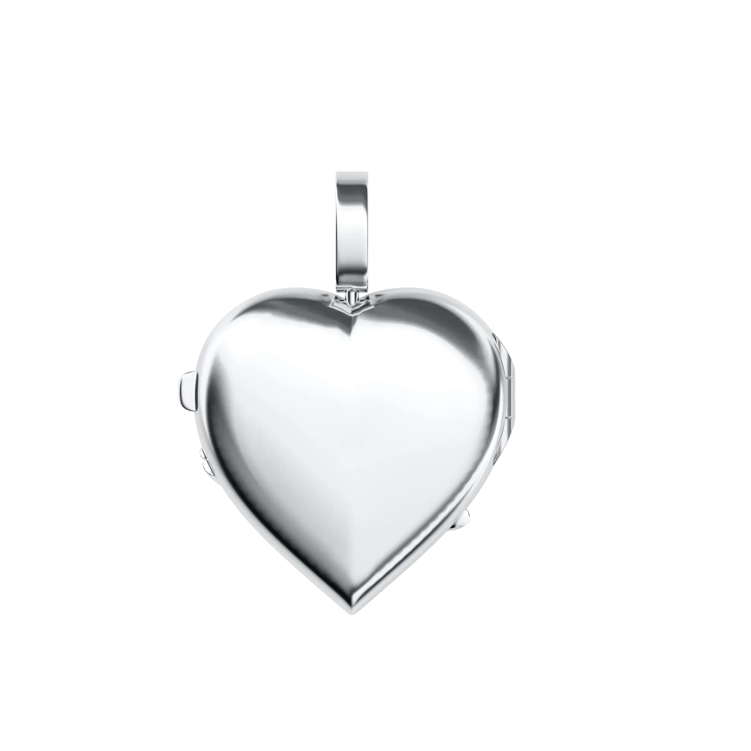 Custom Flip Heart Shaped Pendant