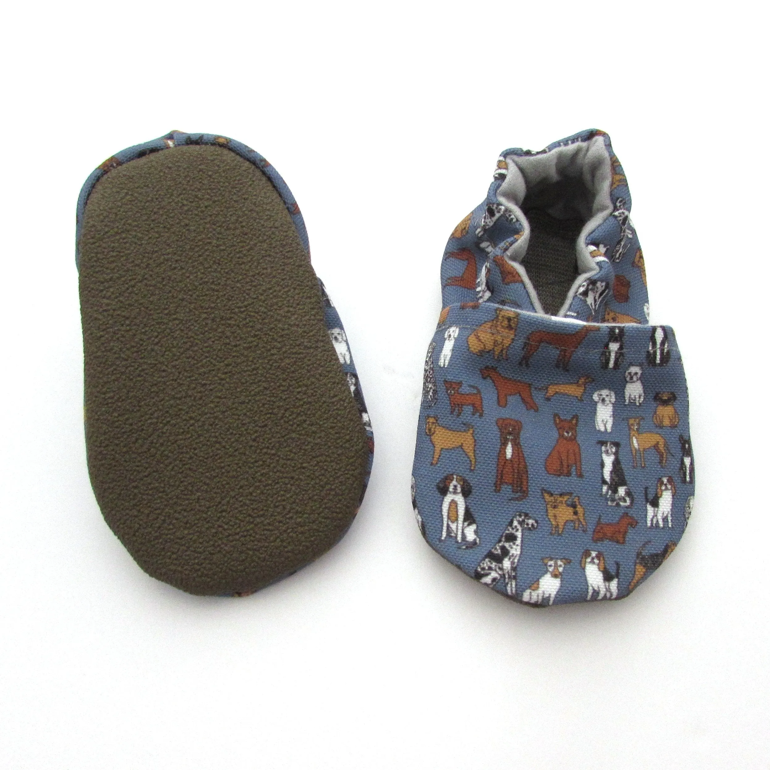 Dog Eco-Canvas Baby Shoes