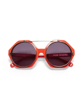 Flip Up Sunglassses | Red