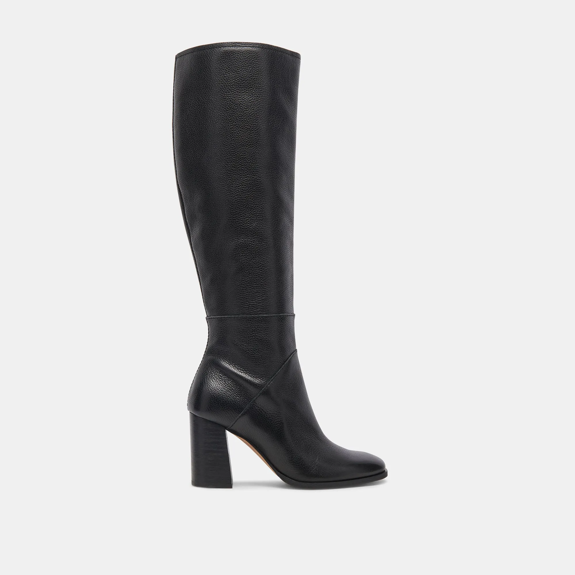 FYNN WIDE CALF BOOTS ONYX LEATHER