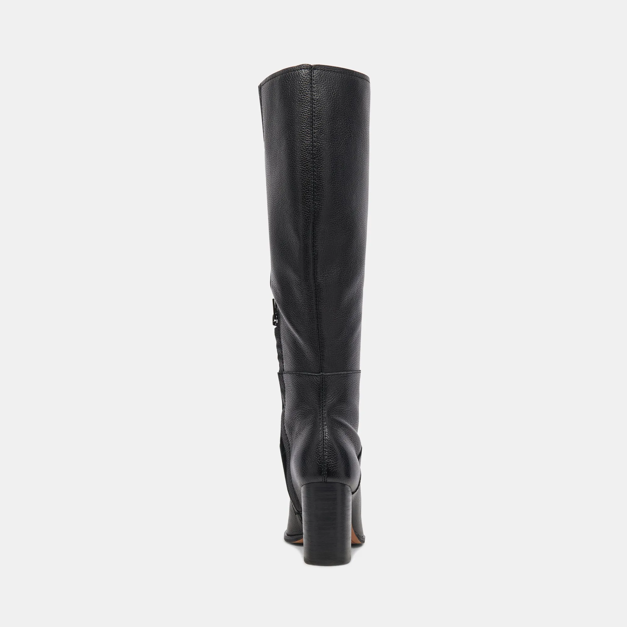 FYNN WIDE CALF BOOTS ONYX LEATHER