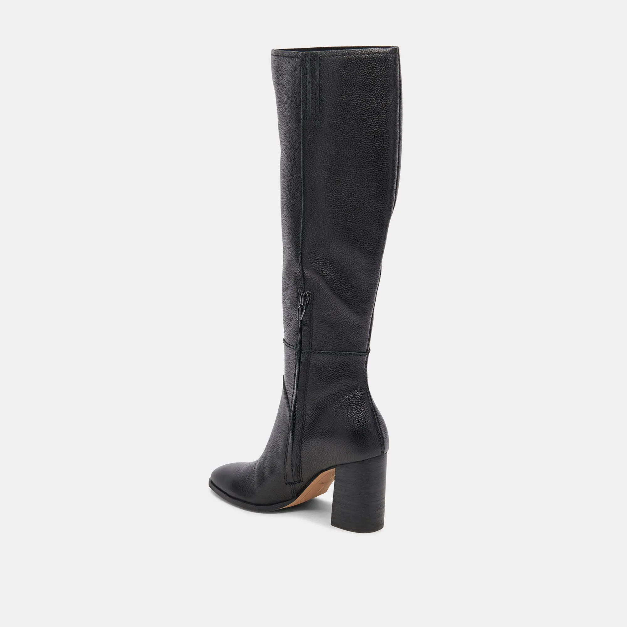 FYNN WIDE CALF BOOTS ONYX LEATHER