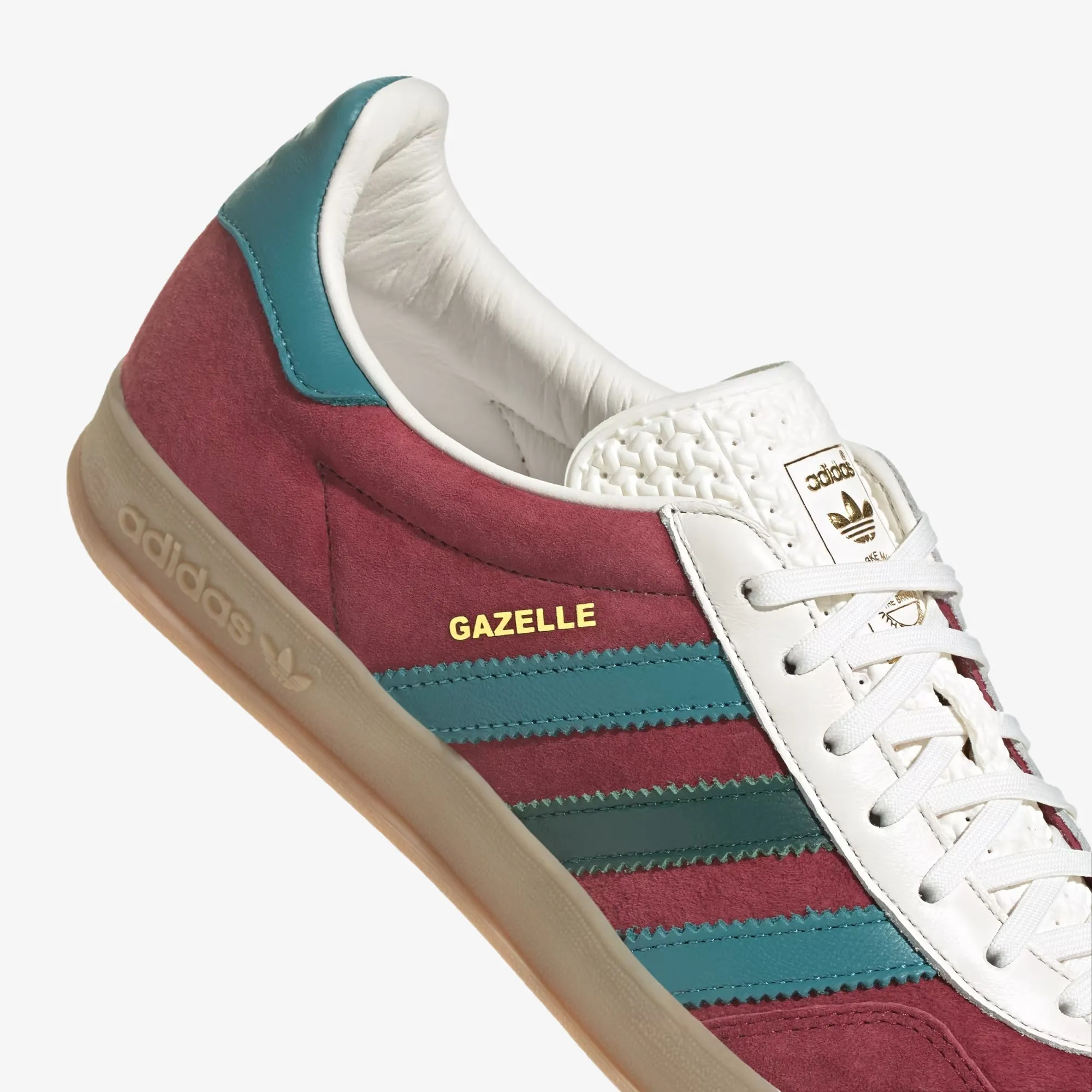 GAZELLE INDOOR 'BURGUNDY/GREEN'