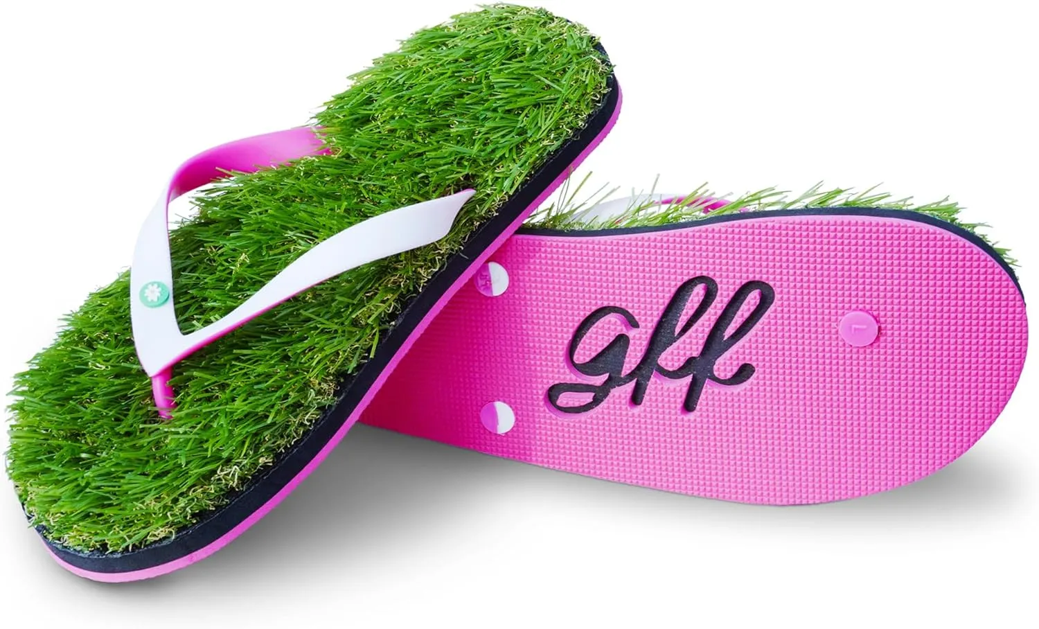 GRASS FLIP FLOPS! No watering required