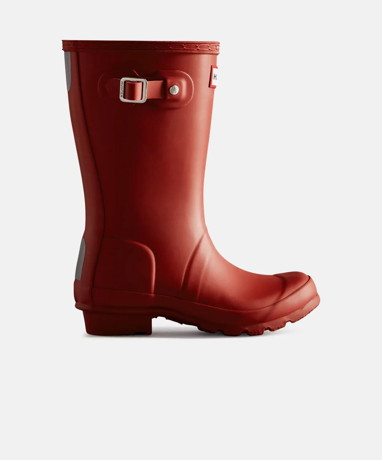 Hunter Original Juniors Military Red Wellington Boots