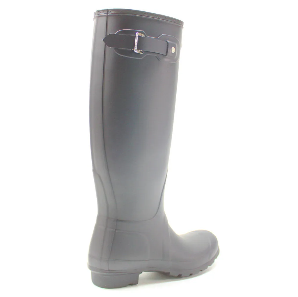 Hunter Original Tall Navy Womens Wellies Rainboots - UK 5