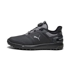 IGNITE ELEVATE DISC Spikeless Golf Shoes | Puma Black / Quiet Shade