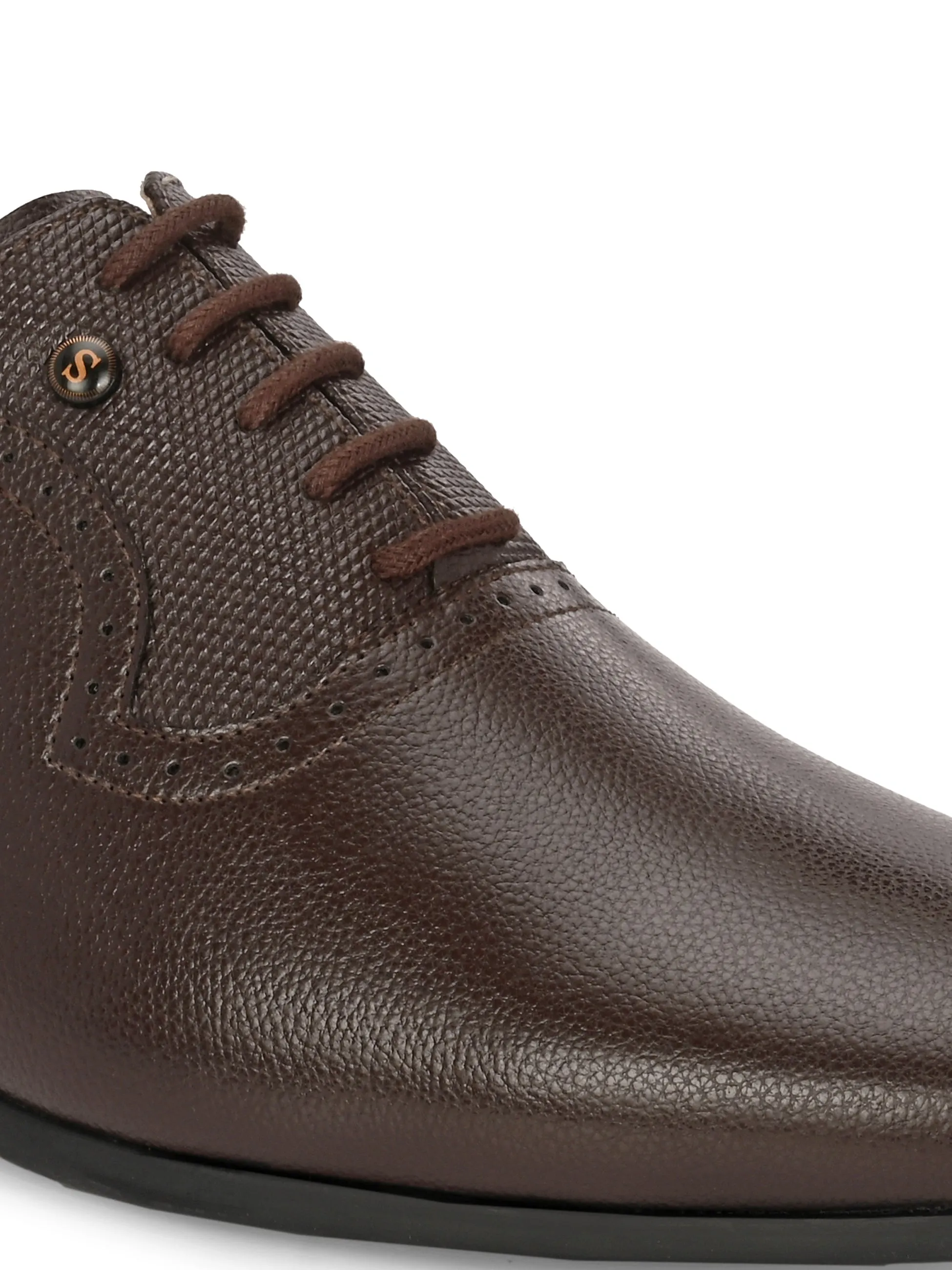 Inching Brown Oxford Shoes