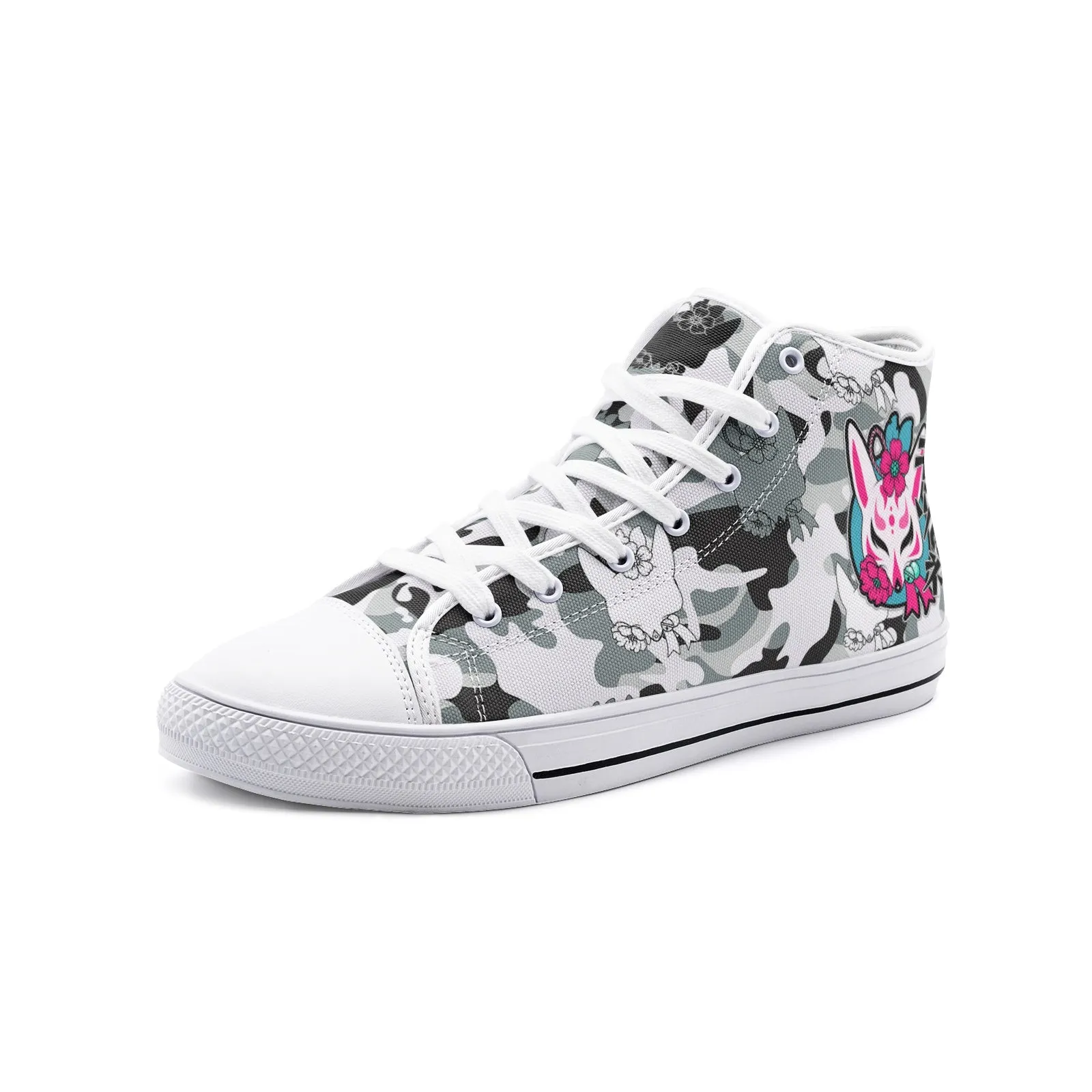 Kitsune Camo High Tops