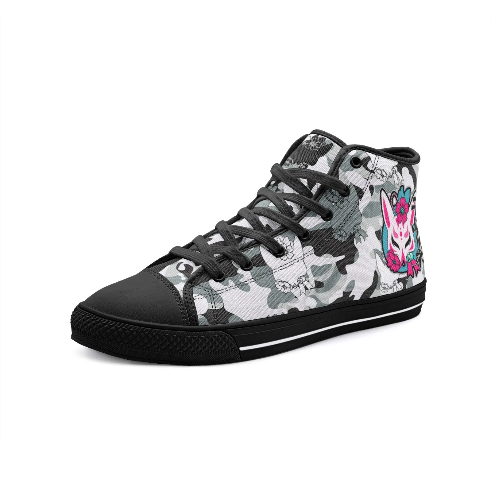 Kitsune Camo High Tops