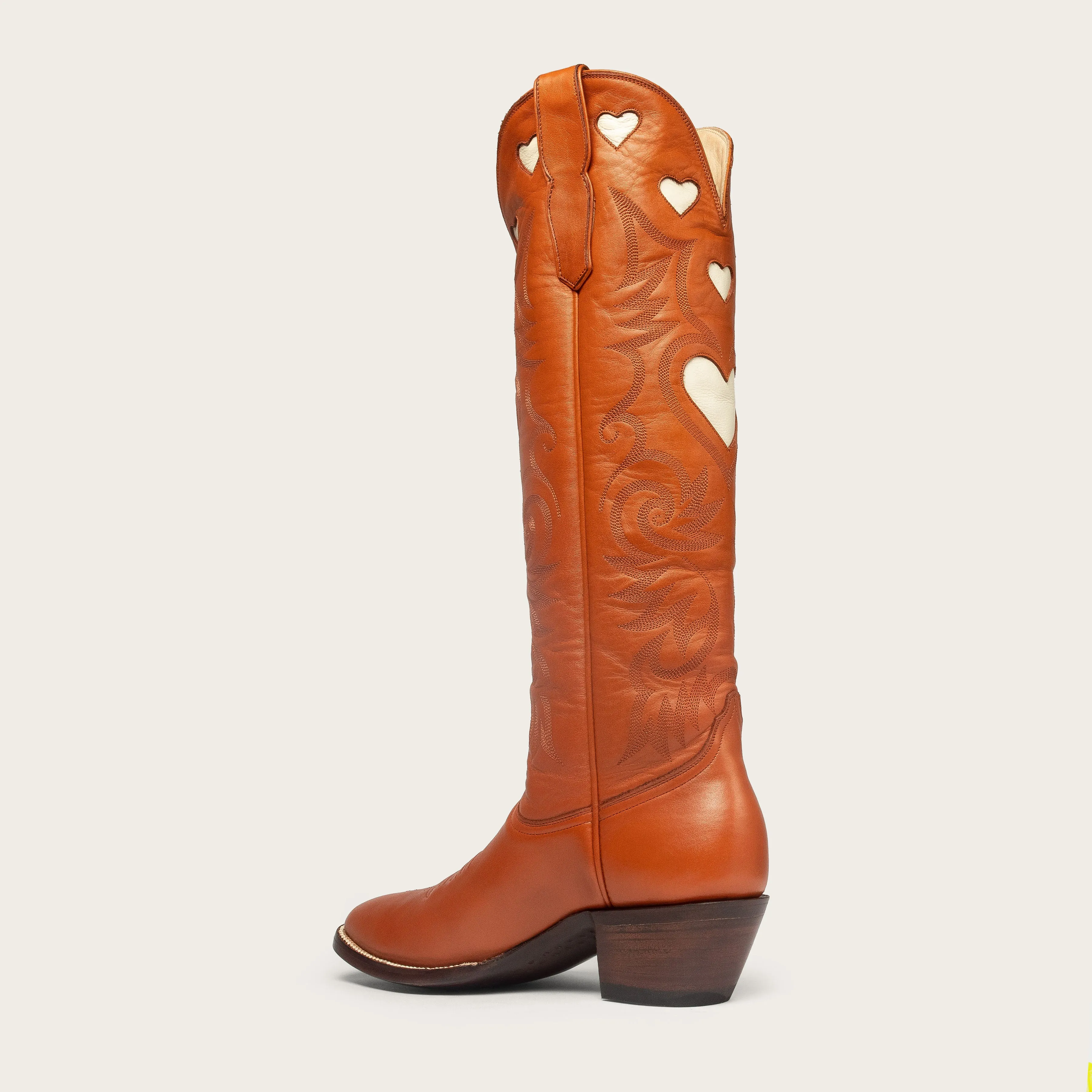 Latigo & Bone Heart Boot