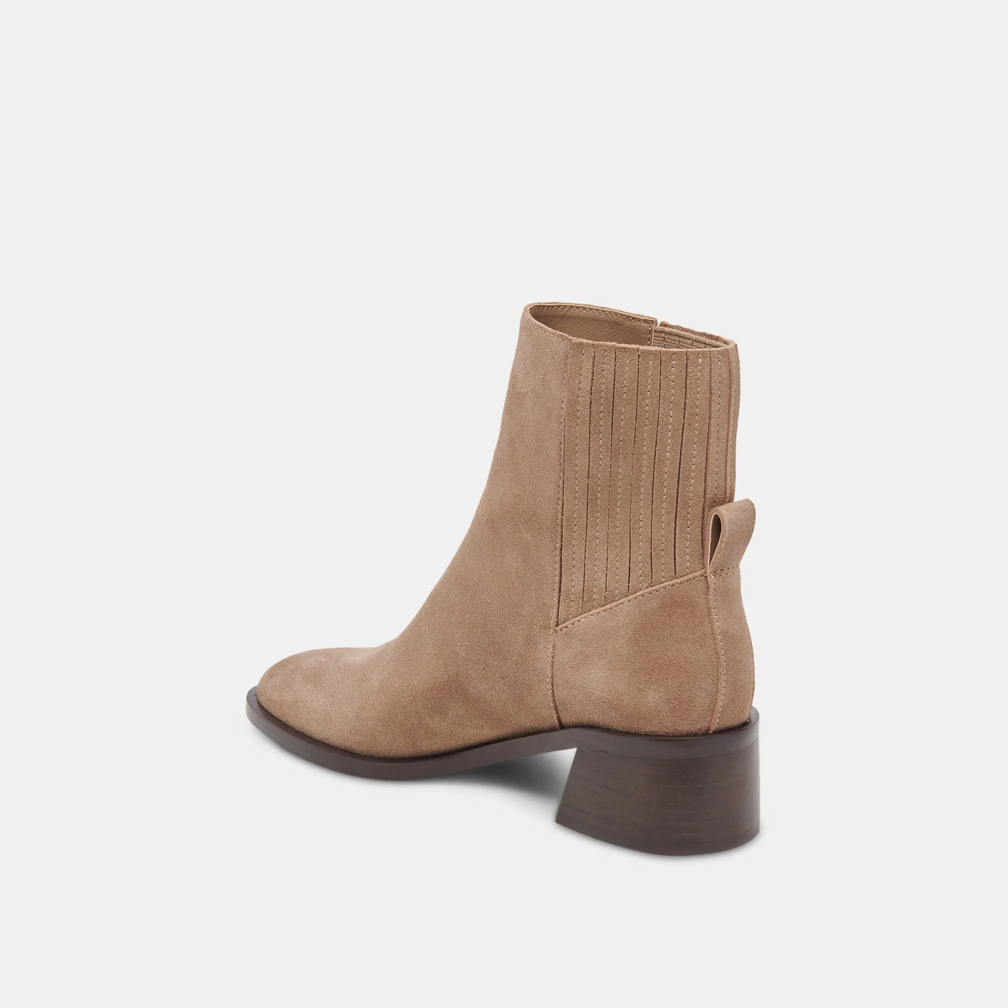 LINNY H2O WIDE BOOTS TRUFFLE SUEDE