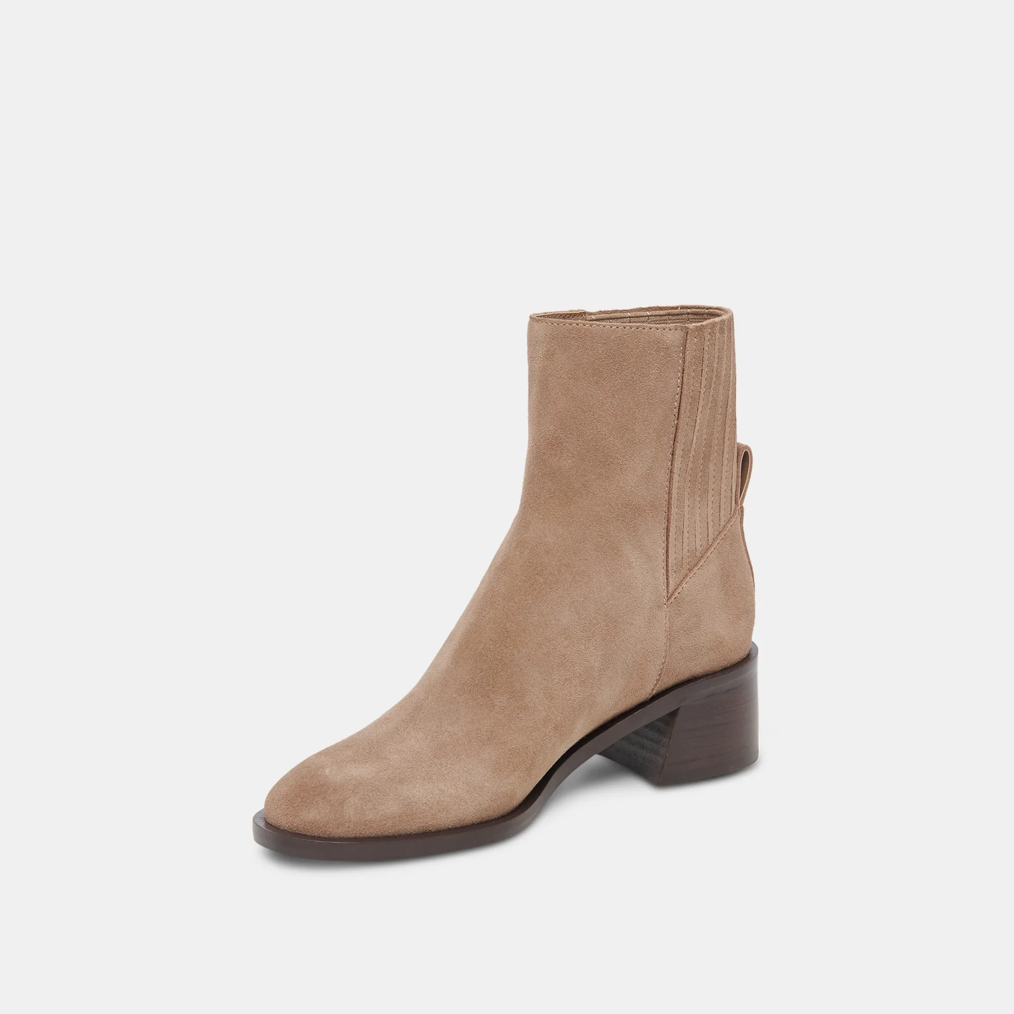 LINNY H2O WIDE BOOTS TRUFFLE SUEDE