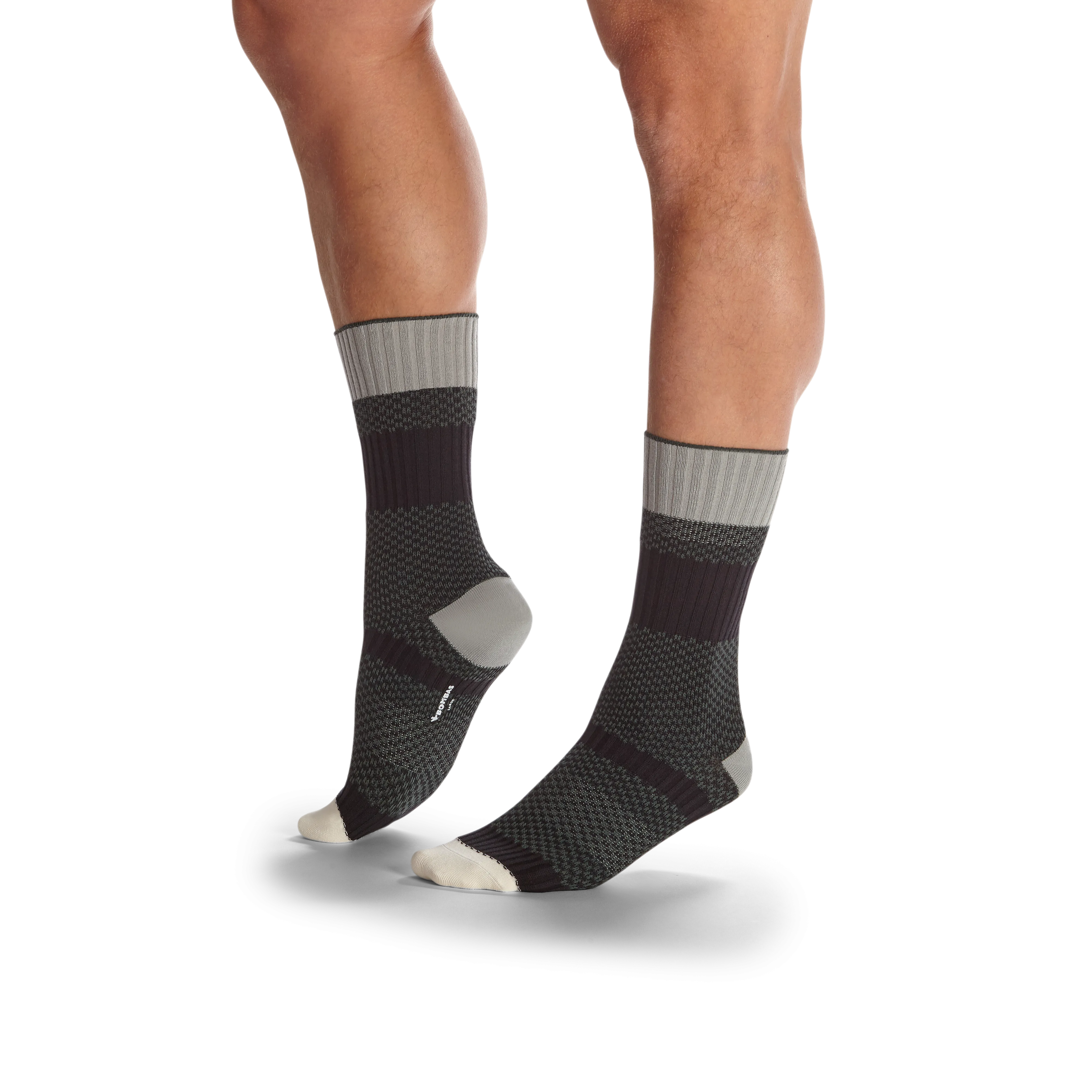 Men's Textured Lightweight Calf Socks