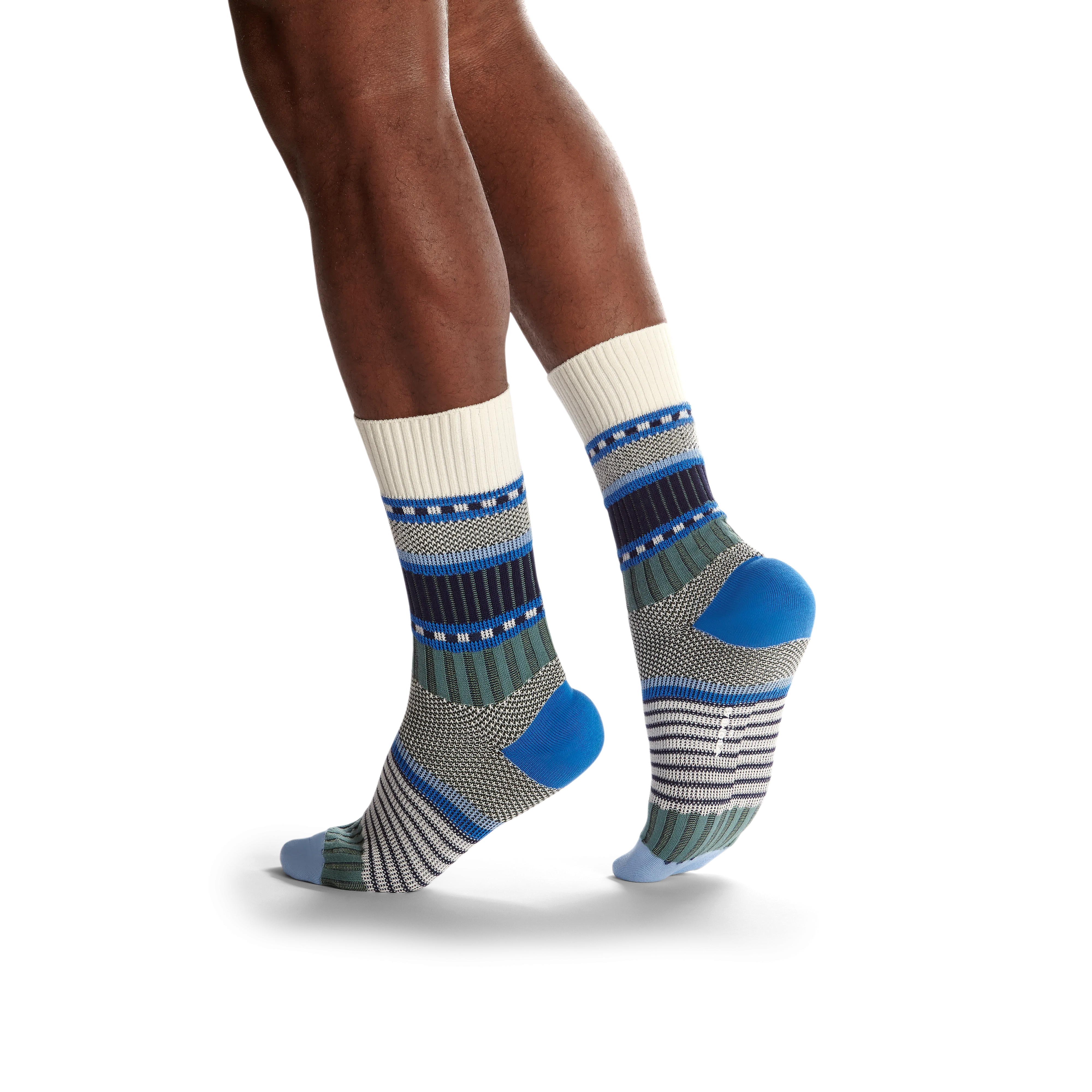 Men's Textured Lightweight Calf Socks