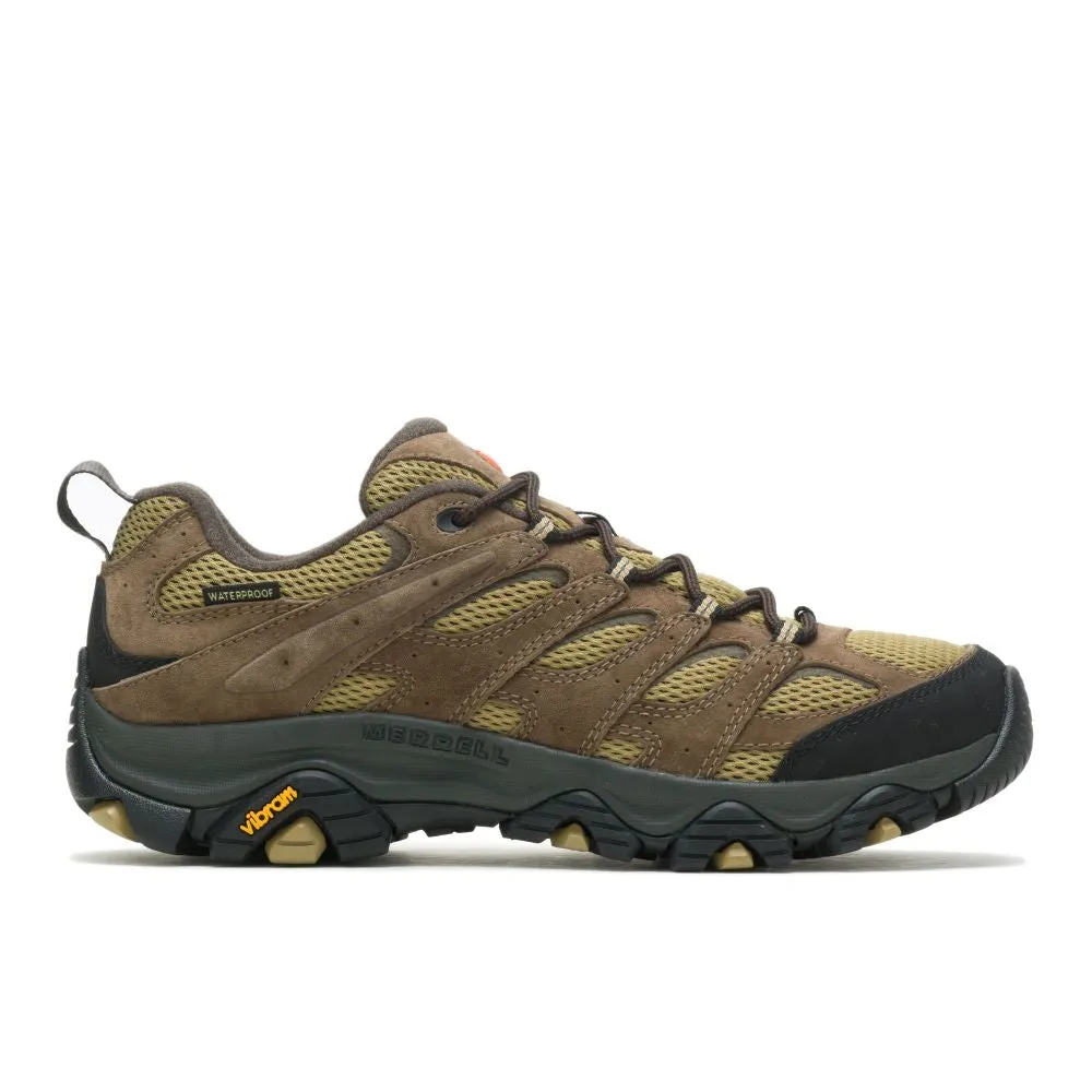 'Merrell' Men's Moab 3 WP Low Hiker - Kangaroo / Coyote