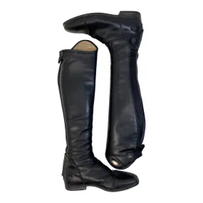 Parlanti Denver Classic Dress Boots in Black - Women's 40 MH  (US 9.5 Medium/ XX-Tall)