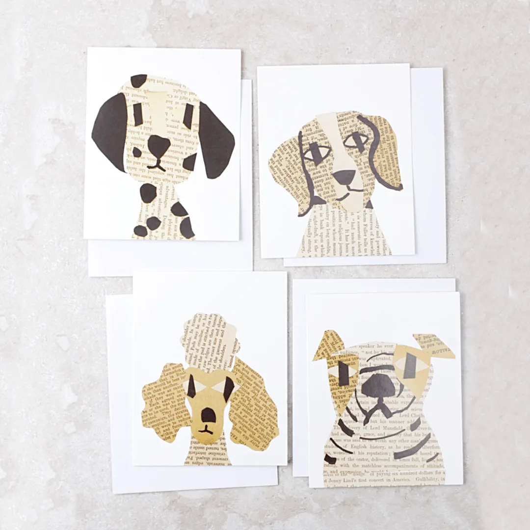 Paste Dogs Boxed Cards