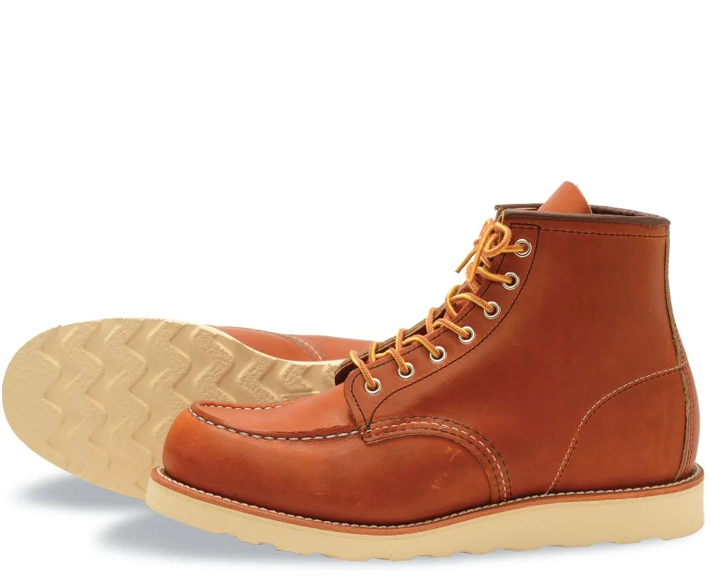 RED WING Classic Moc Style No. 875 Oro Legacy Leather