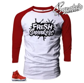 Retro 11 Win Like 96 Fresh Sneakers Raglan Shirt