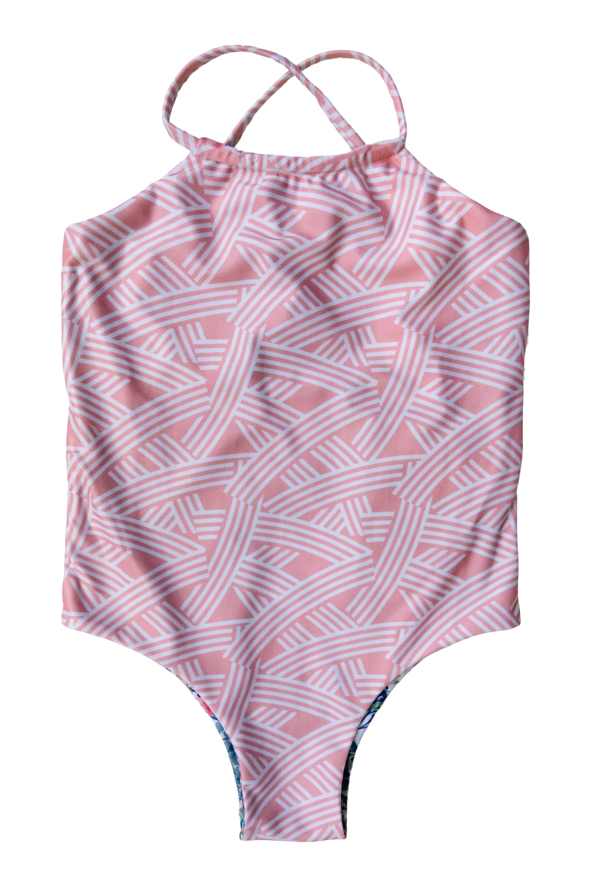 Samui Girls' Swimsuit - Reversible