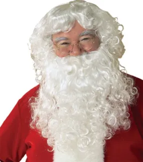 Santa Beard and Wig Set for Adults