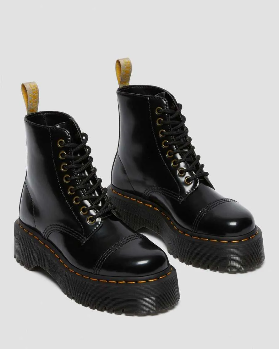 SINCLAIR VEGAN PLATFORM BOOTS