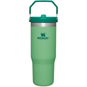 The 30oz IceFlow Flip Straw Tumbler in Jade