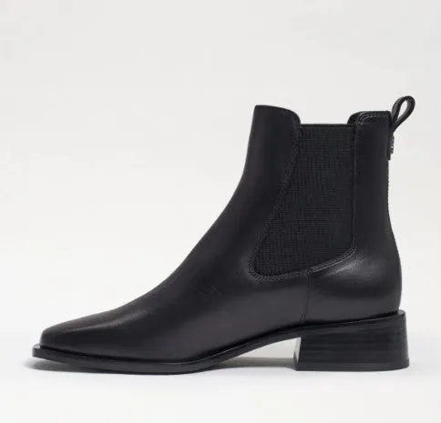 Thelma Chelsea Boot in Black Leather