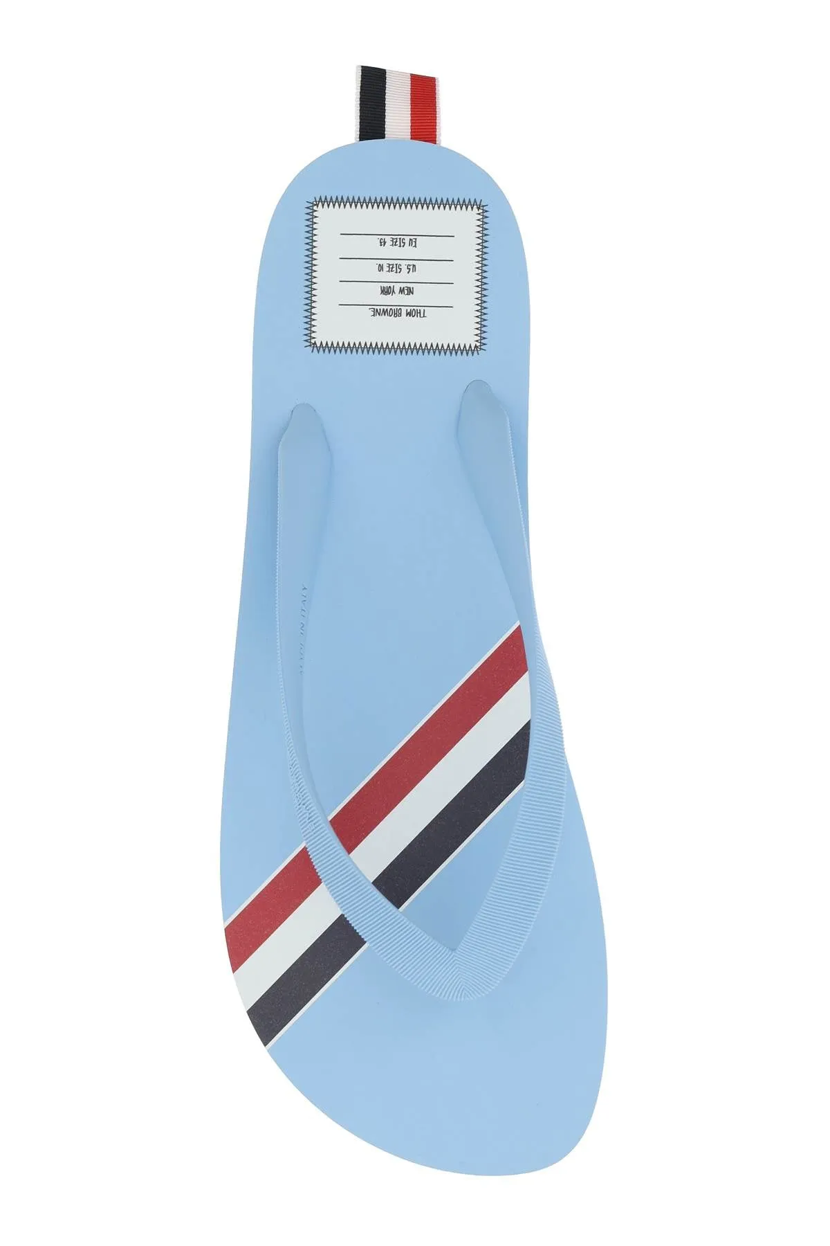 Thom browne signature stripe rubber flip flop