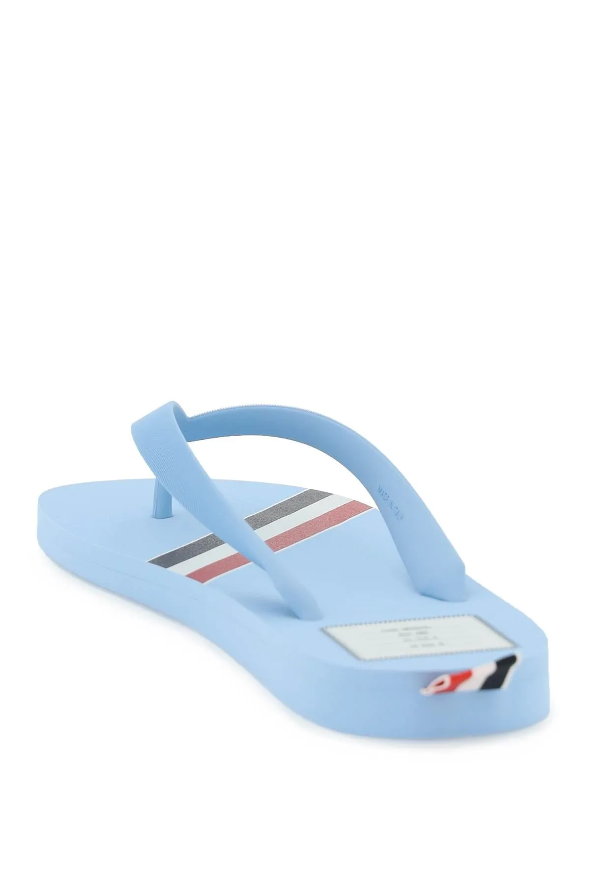 Thom browne signature stripe rubber flip flop