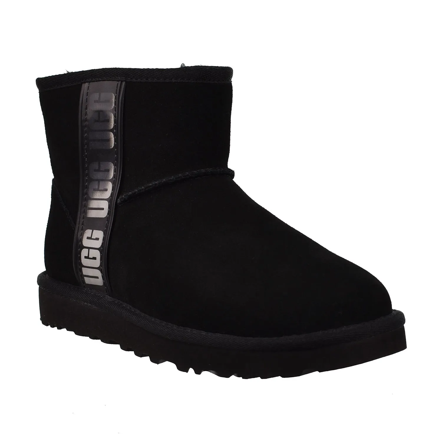 UGG Classic Mini Side Logo II Women's Boots Black