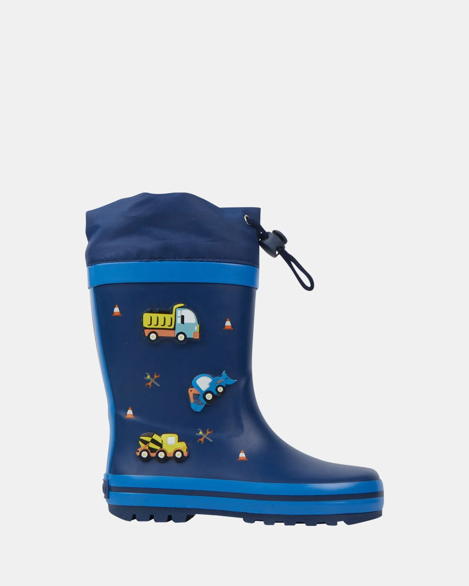 Wheels Gumboot Navy Multi