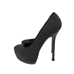 Yves Saint Laurent Tribtoo Black Pumps 37